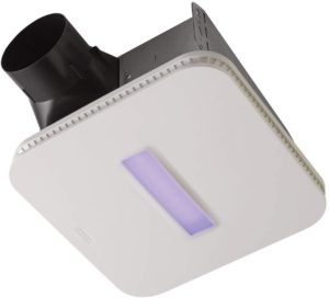  Broan-NuTone AR110LKVV SurfaceShield Vital Vio Powered Exhaust Vent LED White Light & Antibacterial Violet Light
